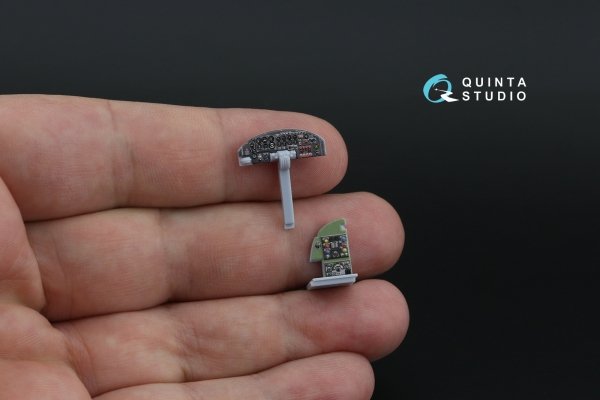 Quinta Studio QD72155 Avro Lancaster B.I/III 3D-Printed coloured Interior on decal paper (Airfix) 1/72