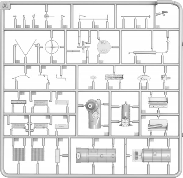 Mini Art 35463 Land Utility Tractor Standard N “Green” Mod. 1940-41 1/35