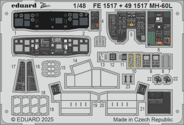 Eduard 491517 MH-60L ICM 1/48