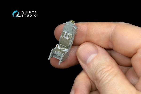 Quinta Studio QD48038 F-15A 3D-Printed &amp; coloured Interior on decal paper (for GWH kit) 1/48