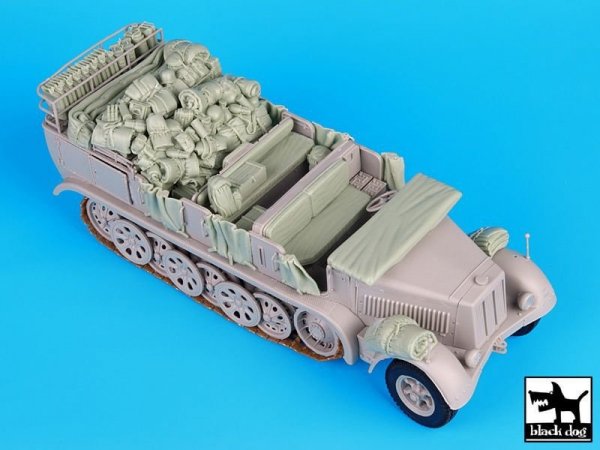 Black Dog T35072 Sd.Kfz 8 big accessories set 1/35
