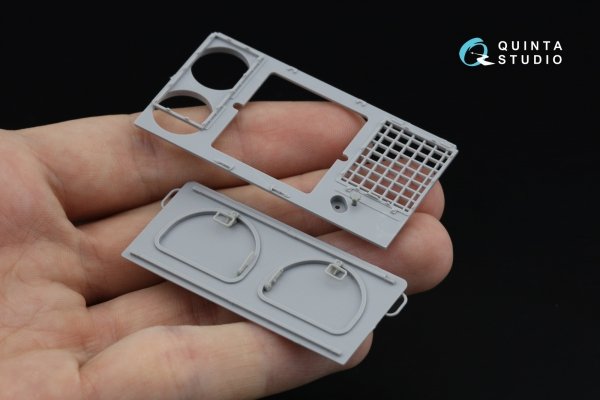 Quinta Studio QD+35170 GT-SM 3D-Printed &amp; coloured Interior on decal paper (AVD) (with 3D-printed resin parts) 1/35