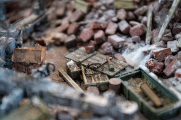 RT-Diorama 35303 Diorama-Base: &quot;Stalingrad tractor factory&quot; 1/35