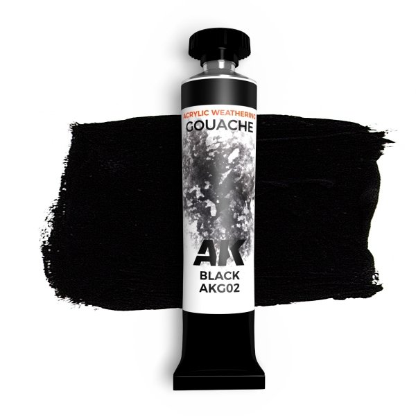 AK Interactive AKG02 Black – AK GOUACHE