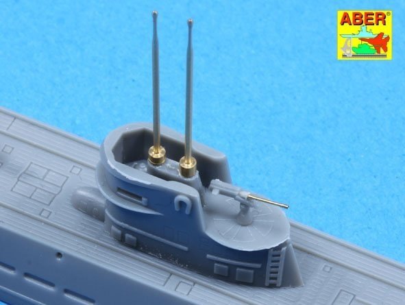 Aber 350L-70 Zestaw luf i peryskopów do typ IX 1/350