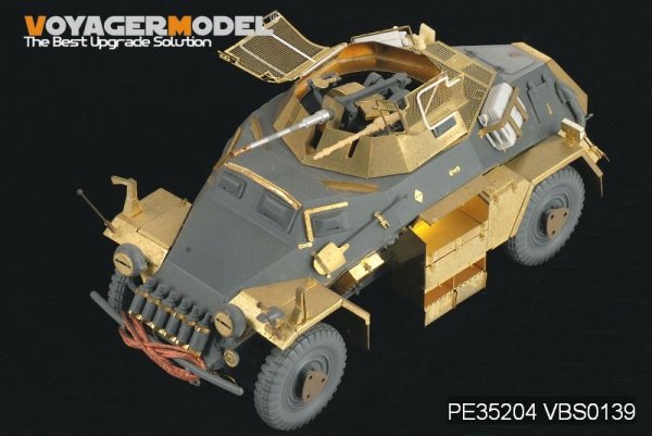 Voyager Model PE35204 WWII Sd.Kfz 222 4Rad for TAMIYA 1/35