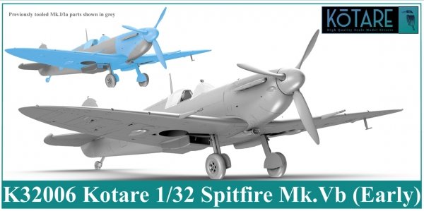 Kotare K32006 Spitfire Mk.Vb (Early) 1/32