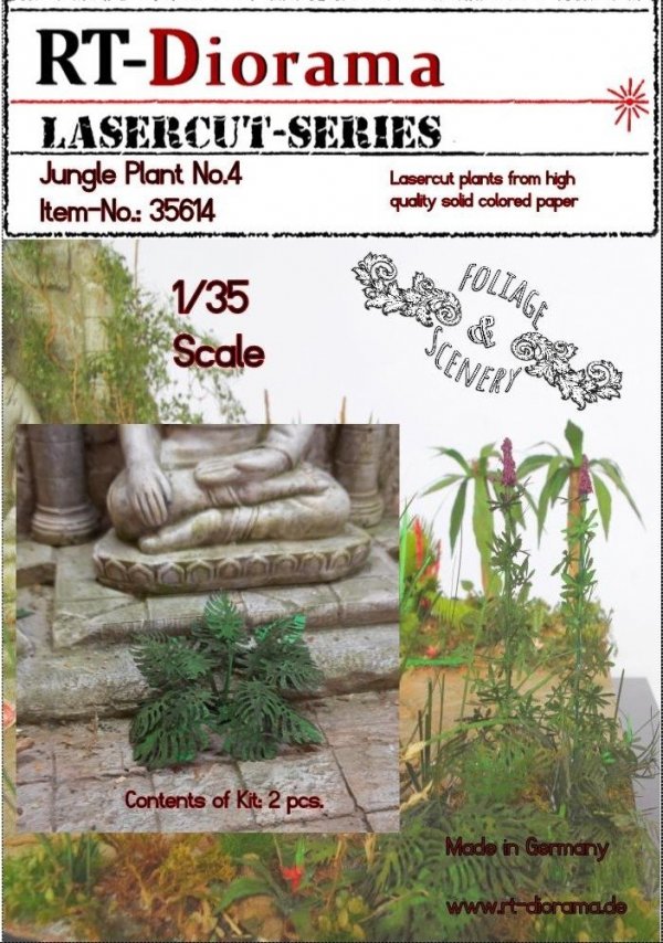 RT-Diorama 35614 Jungle Plant No.4 1/35