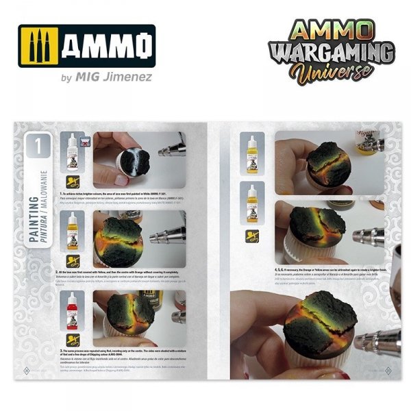 AMMO of Mig Jimenez 7923 AMMO WARGAMING UNIVERSE 04 - Volcanic Soils