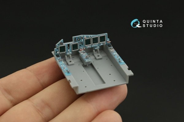 Quinta Studio QDS-48071 Su-34 3D-Printed &amp; coloured Interior on decal paper (HobbyBoss) (small version) 1/48