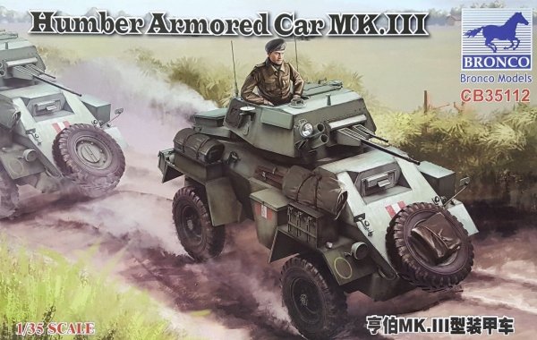 Bronco CB35112 Humber Armored Car MK.III (1:35)