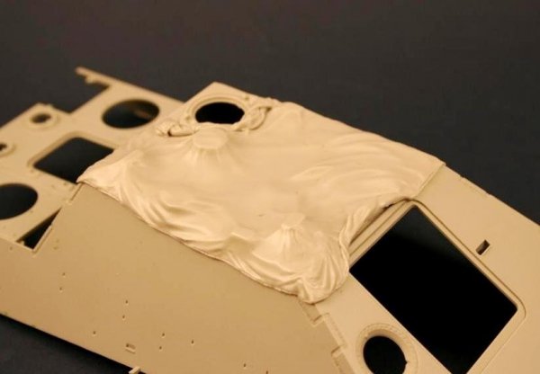Panzer Art RE35-124 Jagdpanther roof with canvas cover 1/35