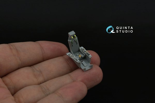 Quinta Studio QD72201 A-4F 3D-Printed &amp; coloured Interior on decal paper (Fujimi/Hobby 2000) 1/72