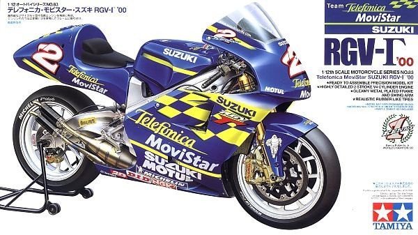 Tamiya 14083 Suzuki RGV Gamma (1:12)