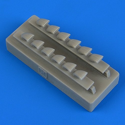 Quickboost QB48734 Bf 109G exhaust Eduard 1/48