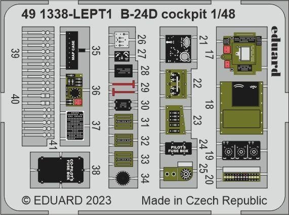 Eduard BIG49372 B-24D PART I REVELL 1/48