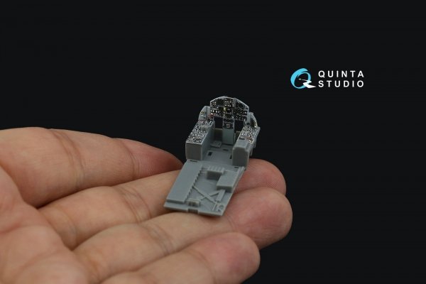 Quinta Studio QD72079 F-15C Early/F-15A/F-15J early 3D-Printed &amp; coloured Interior on decal paper (GWH) 1/72
