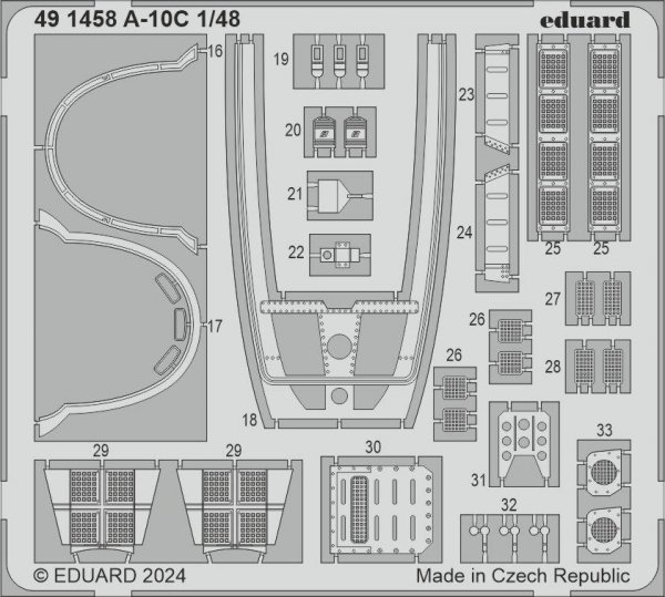 Eduard 491458 A-10C GREAT WALL HOBBY 1/48