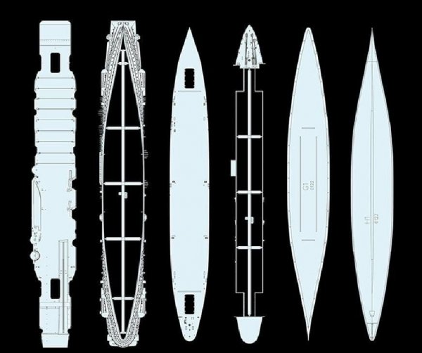 FlyHawk Model FH1135 HMS Victorious 1/700