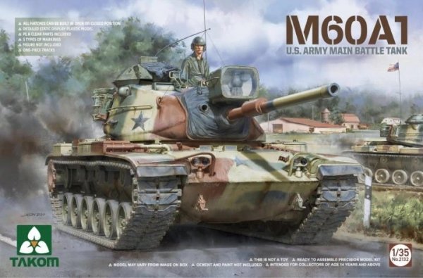 Takom 2132 M60A1 U.S. Army Main Battle Tank 1/35