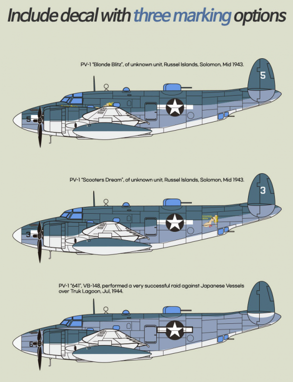 Academy 12347 USN PV-1 &quot;Solomon Islands Theatre&quot; 1/48