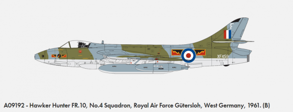 Airfix 09192 Hawker Hunter FGA.9/FR.10/GA.11 1/48