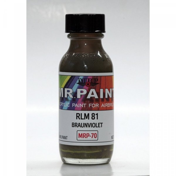 MR. Paint MRP-070 RLM 81 Braunviolet WWII German 30ml