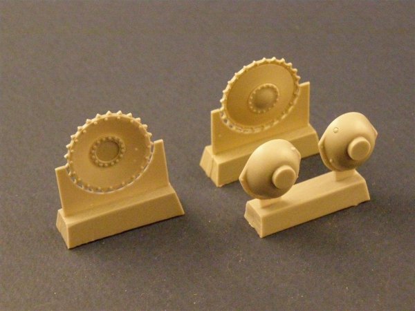 Panzer Art RE35-033 Drive wheels with transmission for Panzer II tank 1/35