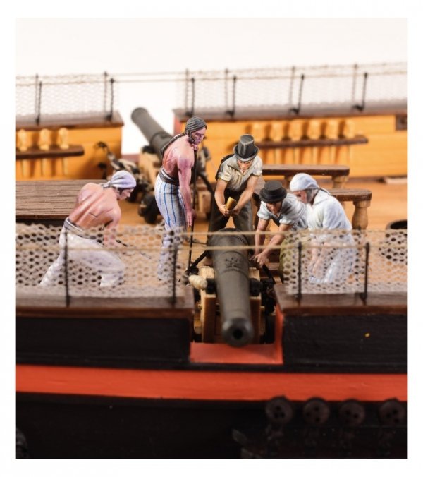 ARTESANIA LATINA 22906F Metalowe Figurki HMS Surprise - zestaw 10 figurek 1/48