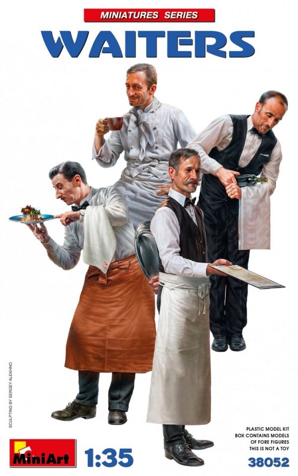 MiniArt 38052 WAITERS 1/35