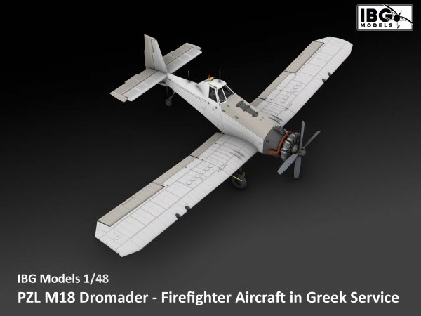 IBG 48004 PZL M18 Dromader - Firefighter Aircraft in Greek Service 1/48