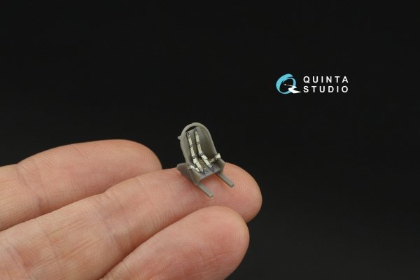 Quinta Studio QR72060 WWII German fighter seat belts (for 2 seats) (All kits) 1/72