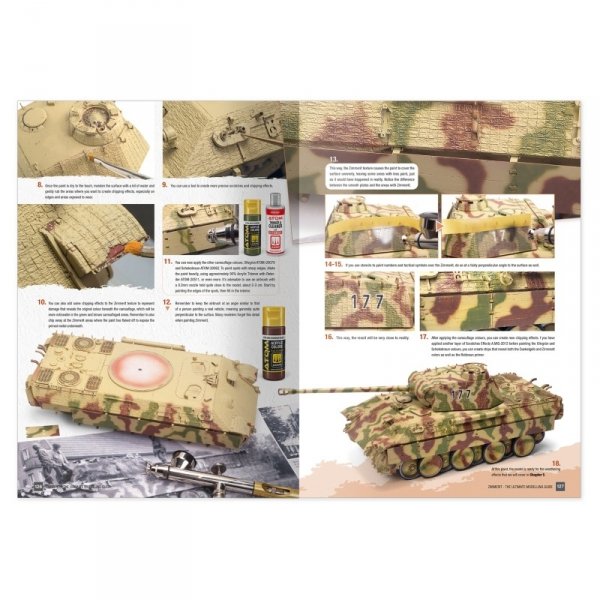 AMMO by Mig Jimenez 6311 ZIMMERIT The Ultimate Modeling Guide (English)
