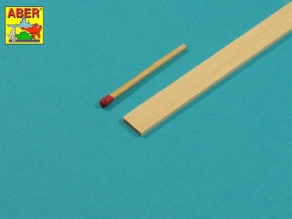 Aber WL 2x10 Listwy drewniane z lipy 2 x 10 x 245mm x 7 szt