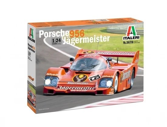 Italeri 3678 Porsche 956 Jägermeister 1/24