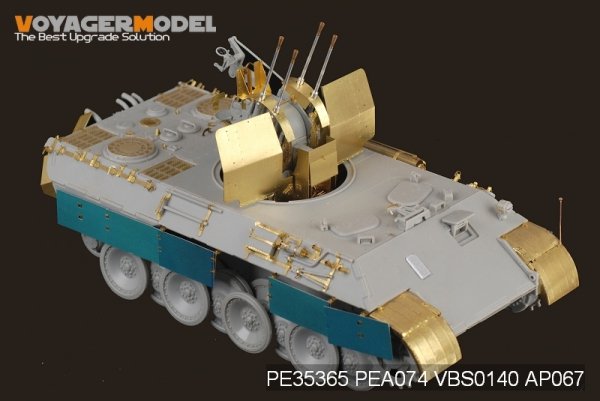 Voyager Model PE35365 WWII German Flak Panther Ausf D /w Flak 38 For DRAGON 6626 1/35