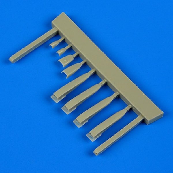 Quickboost QB48578 Kfir C2/C7 air scoops Kinetic 1/48