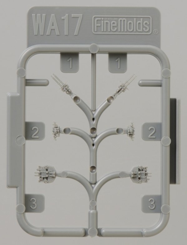 Fine Molds WA17 Twin Mount Bofors 40 mm AA 1/700