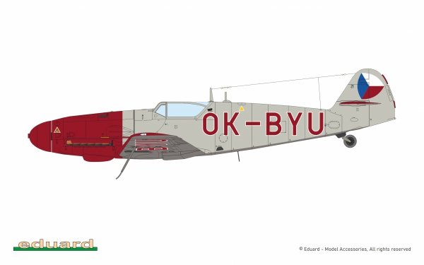 Eduard 70164 Bf 109G-10 WNF/ Diana ProfiPACK Edition 1/72