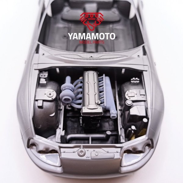 Yamamoto YMPTUN42 Turbo Kit 2JZ Toyota Supra for Tamiya 24123 1/24