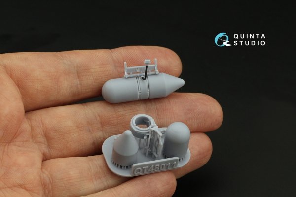Quinta Studio QT48011 AN/APS-4 Radar Pod (All kits) 1/48