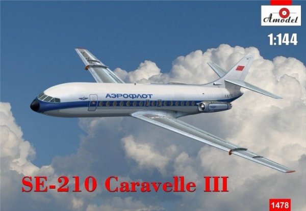 A-Model 01478 Se Aviation Caravelle III 1:144