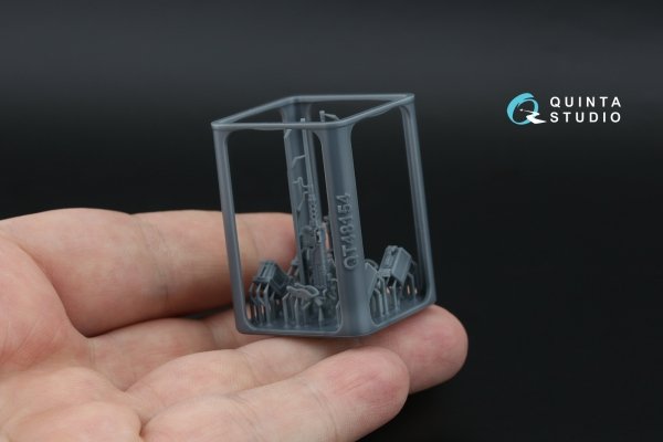 Quinta Studio QT48154 Browning .50 M2HB Machine Gun, 2 pcs (for all kits) 1/48