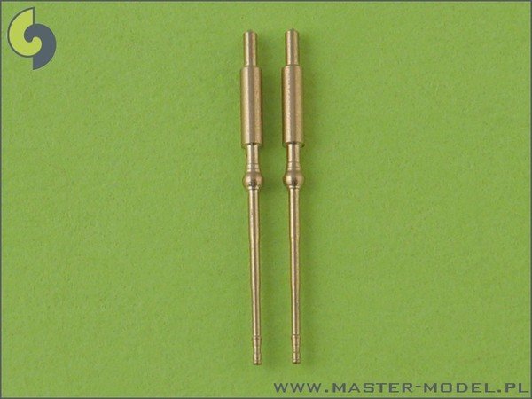 Master SM-350-035 OTO-Melara 76 mm/62 (3&quot;) gun barrels (2pcs)