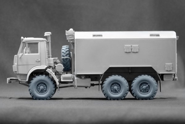 ScaleX WM 35009S Kamaz 4310 Sagged wheel set (for Trumpeter) 1/35