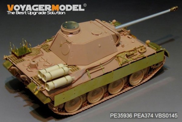 Voyager Model PE35936 WWII German Panther D w/&quot;Stadtgas&quot; Fuel Tanks Basic For MENG TS-038 1/35