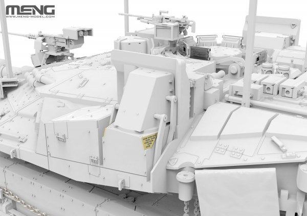 Meng Model TS-056 Merkava Mk.4M w/roof-mounted slat armor Israel Main Battle Tank 1/35