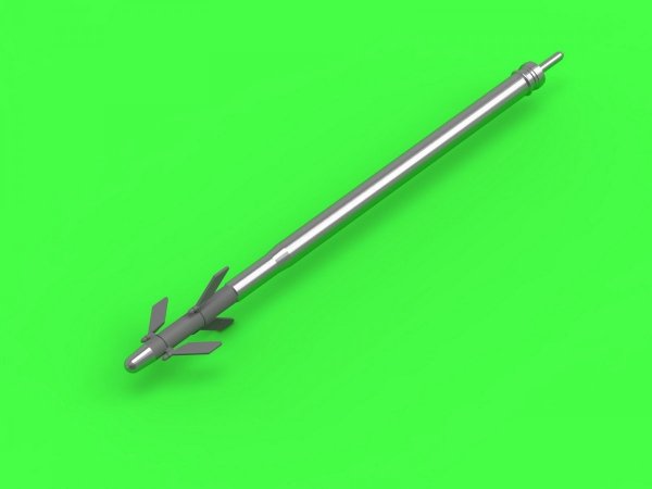 Master AM-35-003 Mi-24 (Hind D/E) - JakB-12.7 machine gun barrel and DUAS probe (metal and resin parts) 1:35