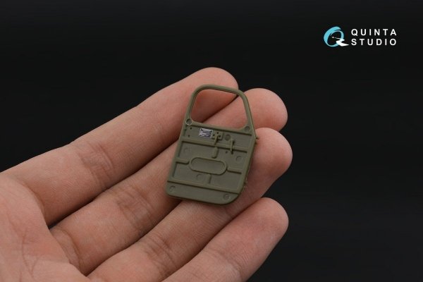 Quinta Studio QD35086 ZiL-157 family 3D-Printed &amp; coloured Interior on decal paper (Trumpeter) 1/35