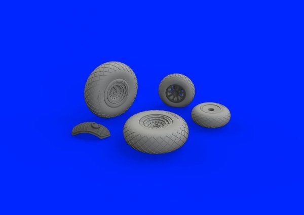 Eduard 672210 Liberator Mk. VI wheels 1/72 EDUARD, HASEGAWA